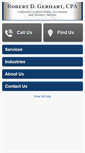 Mobile Screenshot of gerhartcpa.com